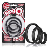 Screaming O Ringo Pro X3 Silicone Cock Ring Trio Pack COCK RING Set